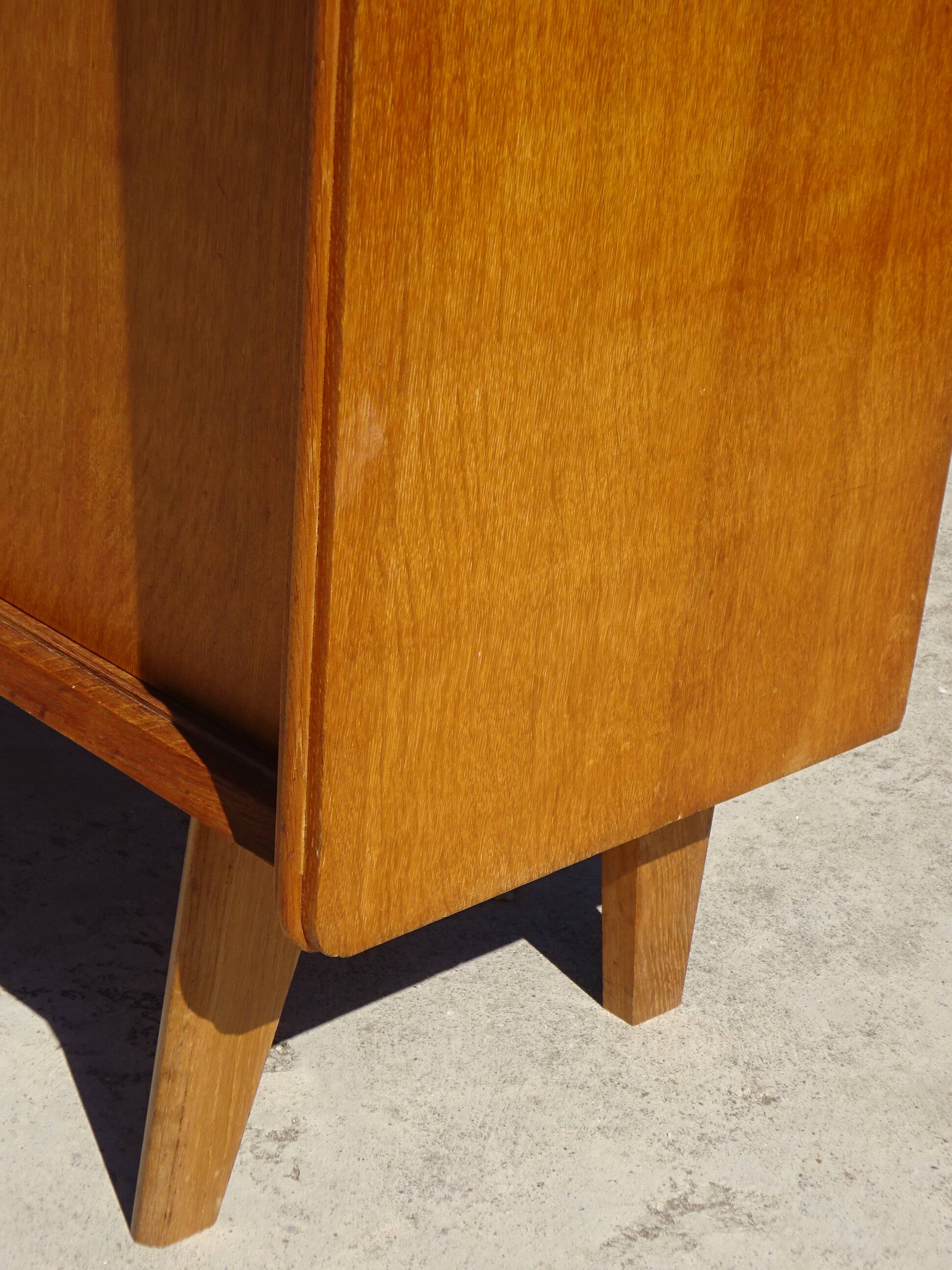 Enfilade vintage aux pieds compas par SAM
