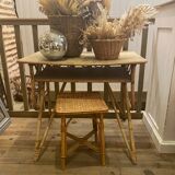 Rattan desk