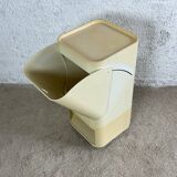 Rare Laundry Basket Container Componibili 4984 Anna Castelli design for Kartell, 60s