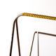 Porte-revues vintage scandinave en métal des années 1960