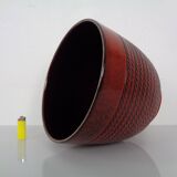 Large ceramic cachepot from Bay Keramik, Germany, 1970s.