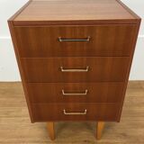 Scandinavian clothing dresser 4 drawers