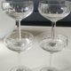 Lot of 4 x Champagne Coupes / Doyen Glassware. Art Deco 1930s.