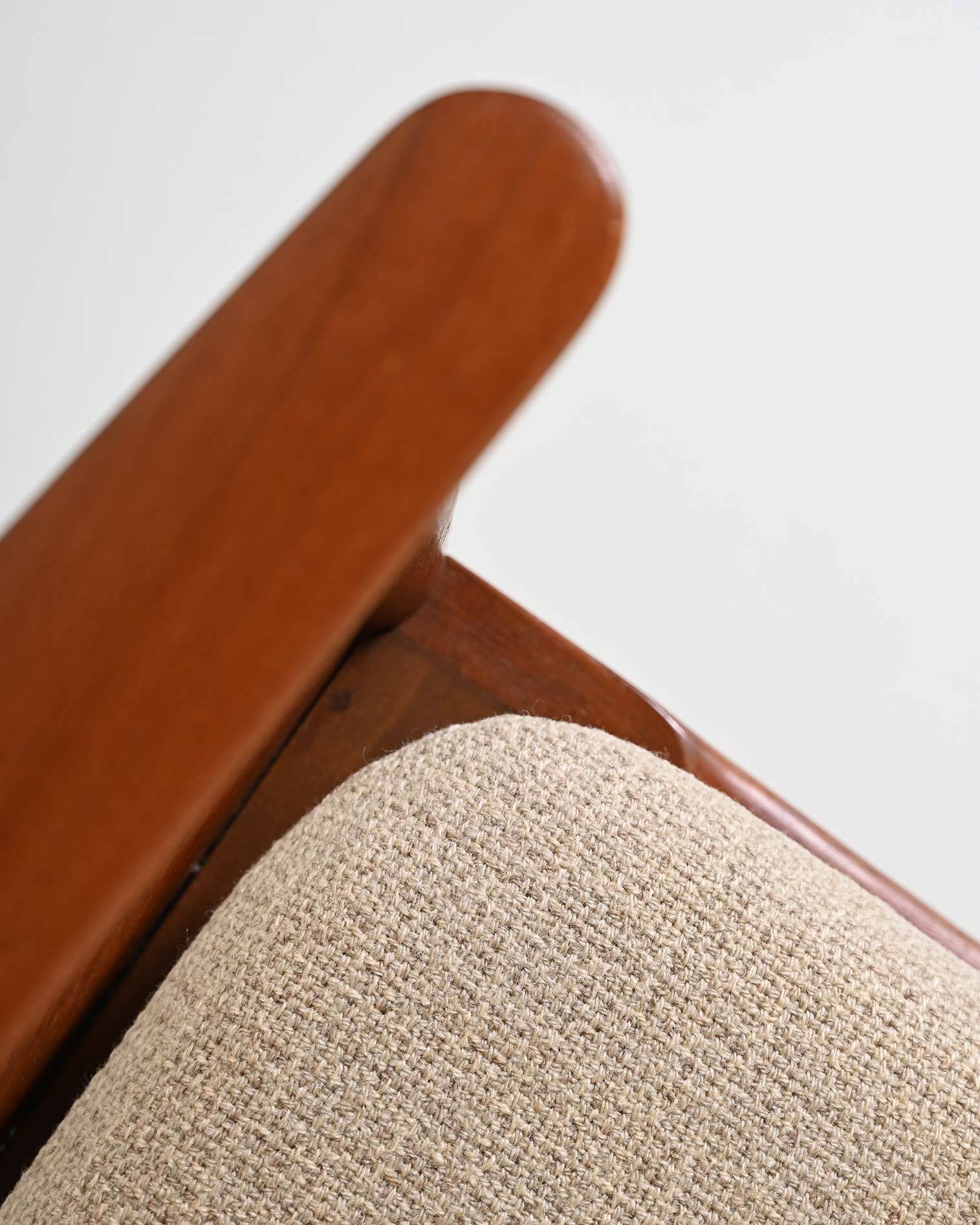 Pair of armchairs by Grete Jalk for Glostrup Møbelfabrik, 1960s