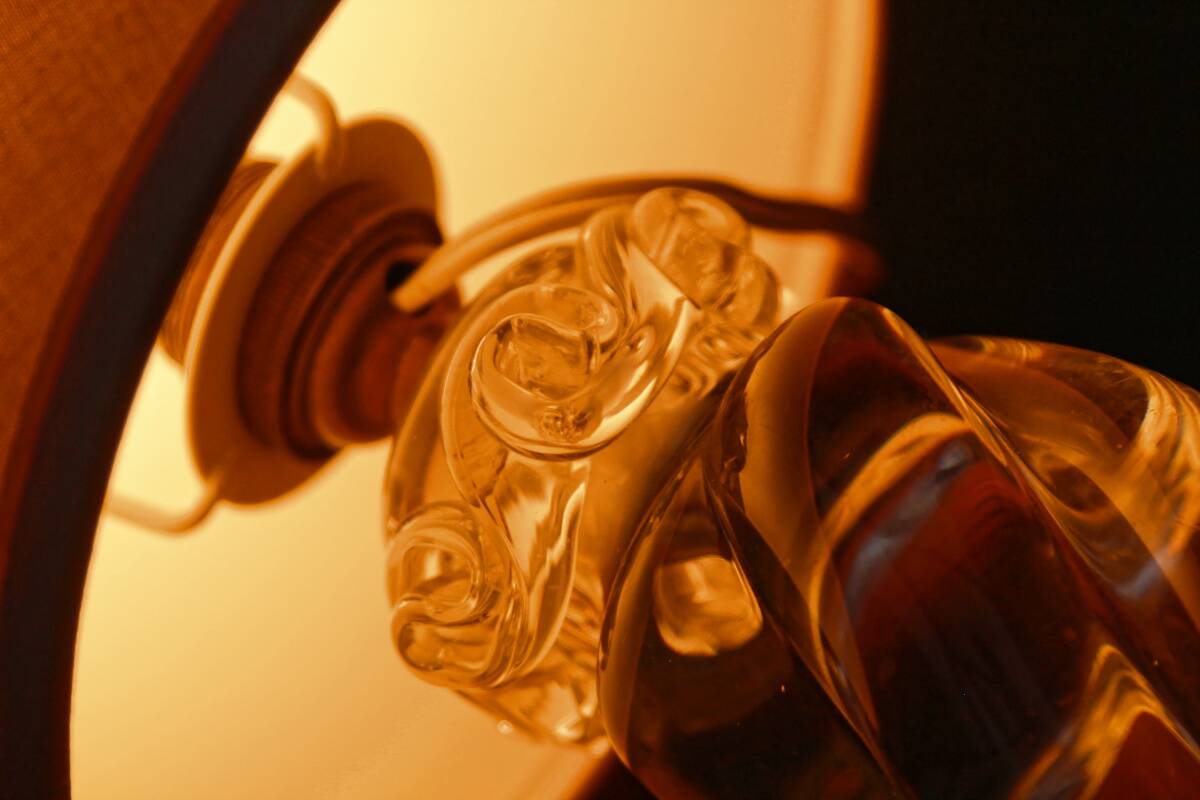 Baccarat crystal lamp