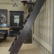 Escalier d'usine en acier 1940