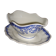 English porcelain saucer lunéville jouy motif