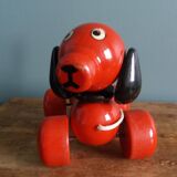 Old pull-along dog toy, Kouvalias, Greece