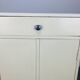 White wood convenient storage unit from the 1950s