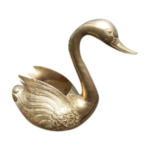 cygne en laiton 1970