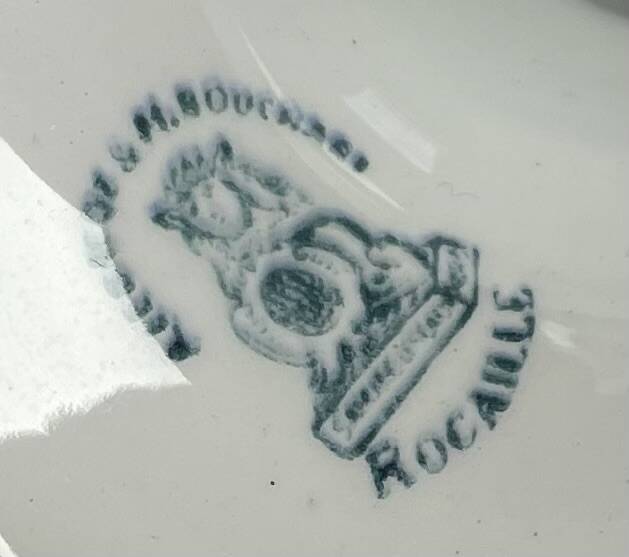 St-Amand soup tureen A. Lebacqz & M. Bouchart Rocaille model