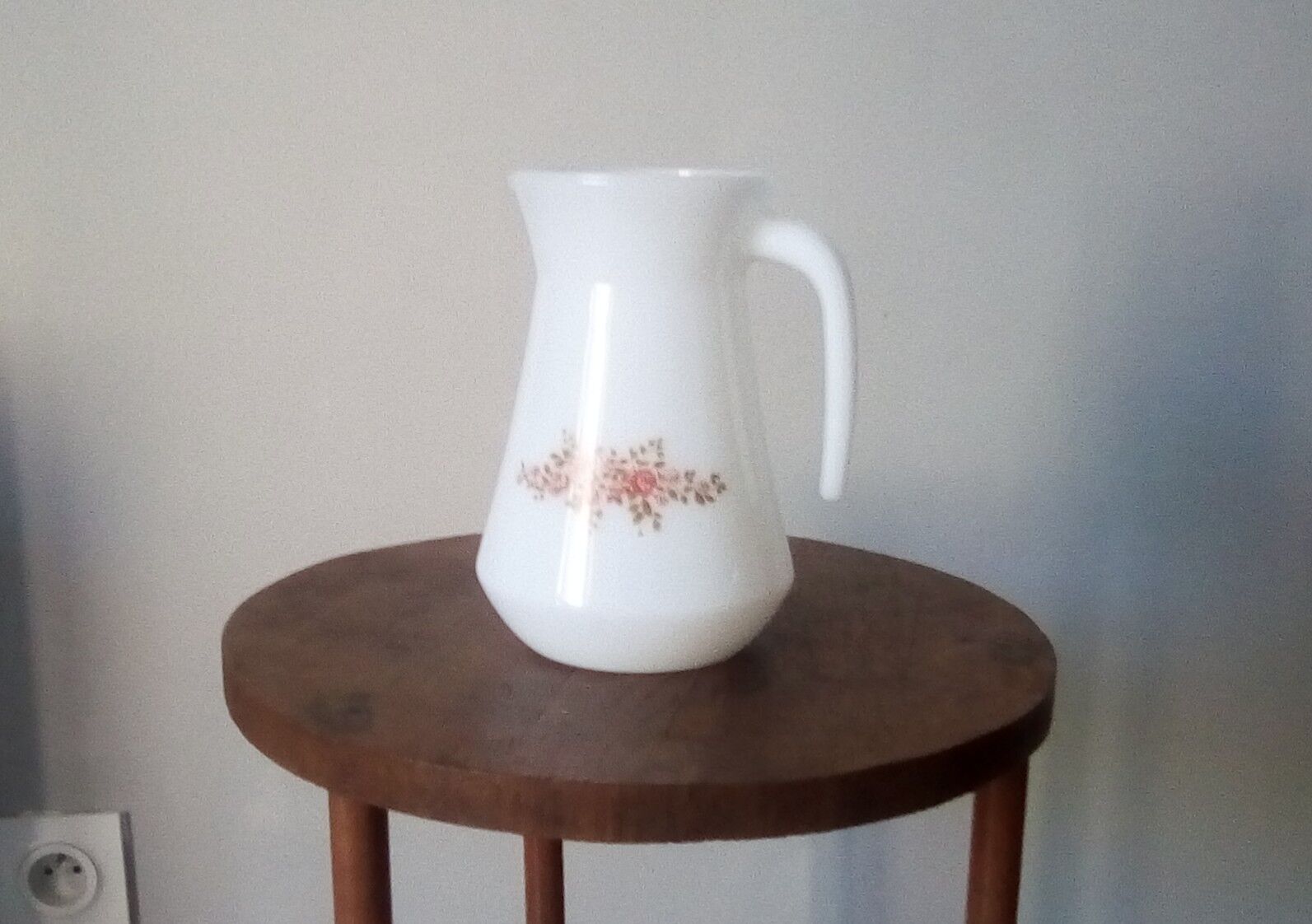 Vintage pitcher in opaline