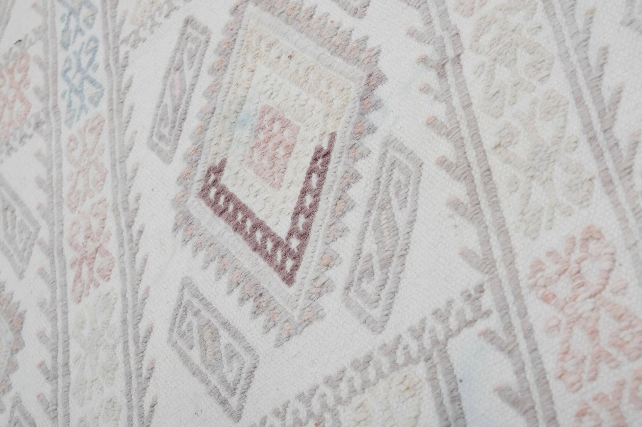 Kilim turc vintage tissé main 156x216 cm