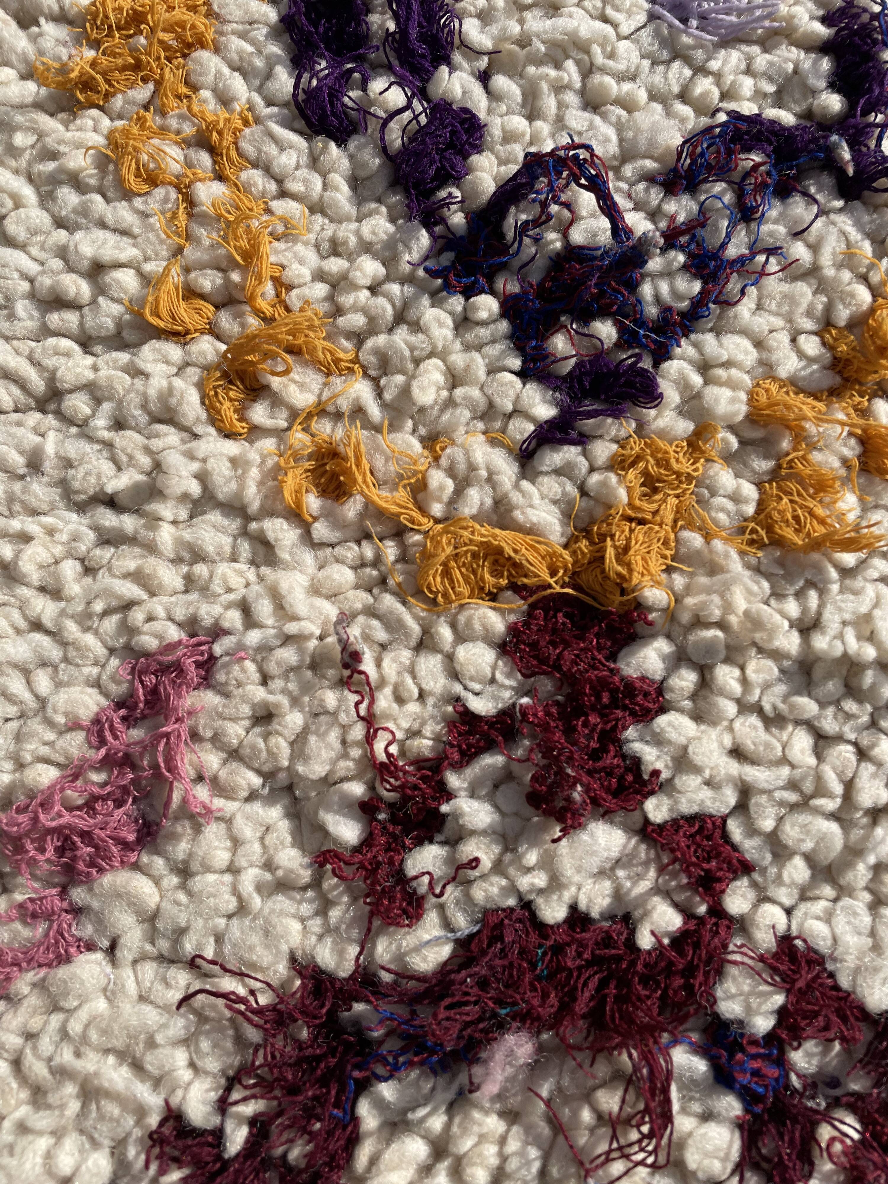 Modern Azilal berber rug 100x185 cm