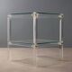 Plexiglas coffee table from the 80s