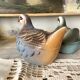 Ceramic partridge, zoomorphic terrines by Michet Caugant.