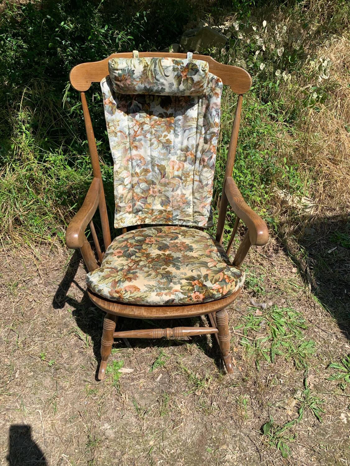 Rocking chair stol 60s