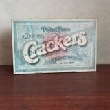 Old metal box crackers