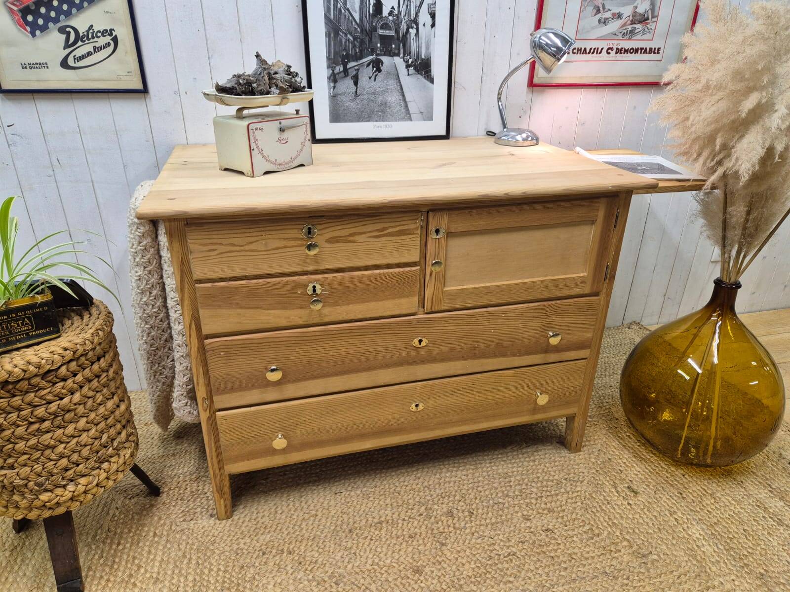 Antique bakery furniture