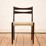 Pair of Scandinavian chairs in Rio rosewood