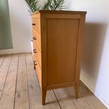 Vintage oak dresser 4 drawers