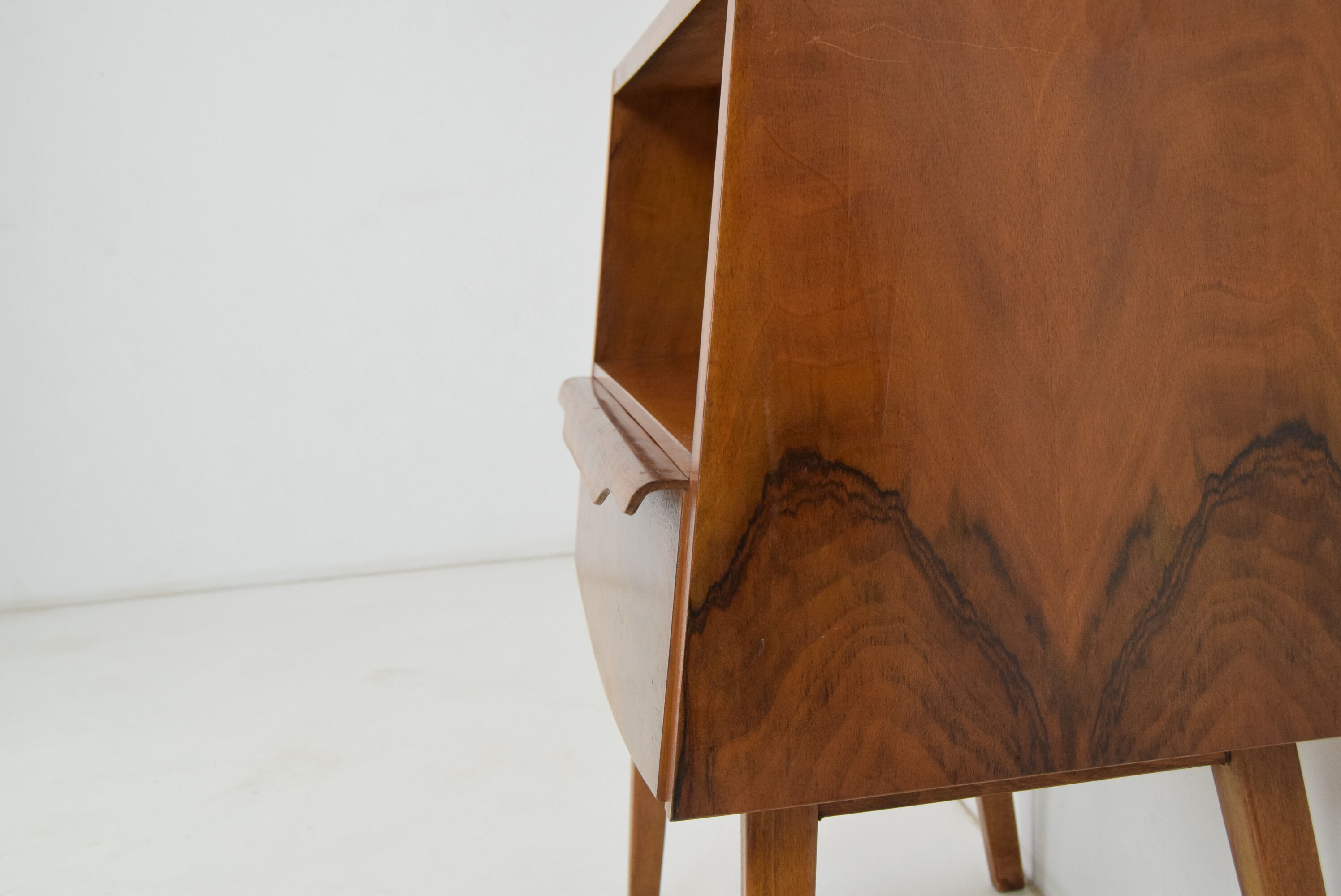 Mid-century side table or nightstand,1950's