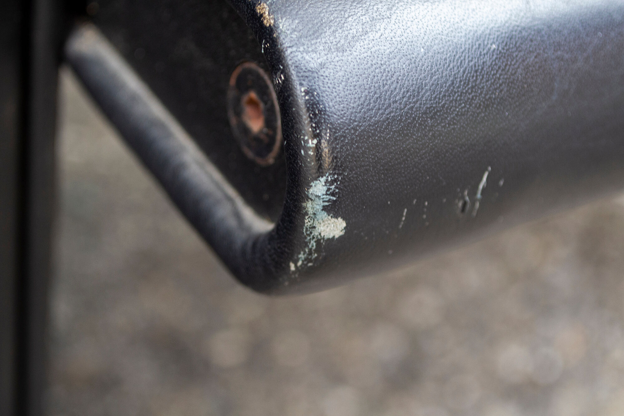 4 leather chairs model Giulietta by Afra and Tobia Scarpa for Meritalia italia 1988