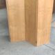 Screen 4 ventaux in elm veneer year 40-50