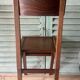 Solid wood chair