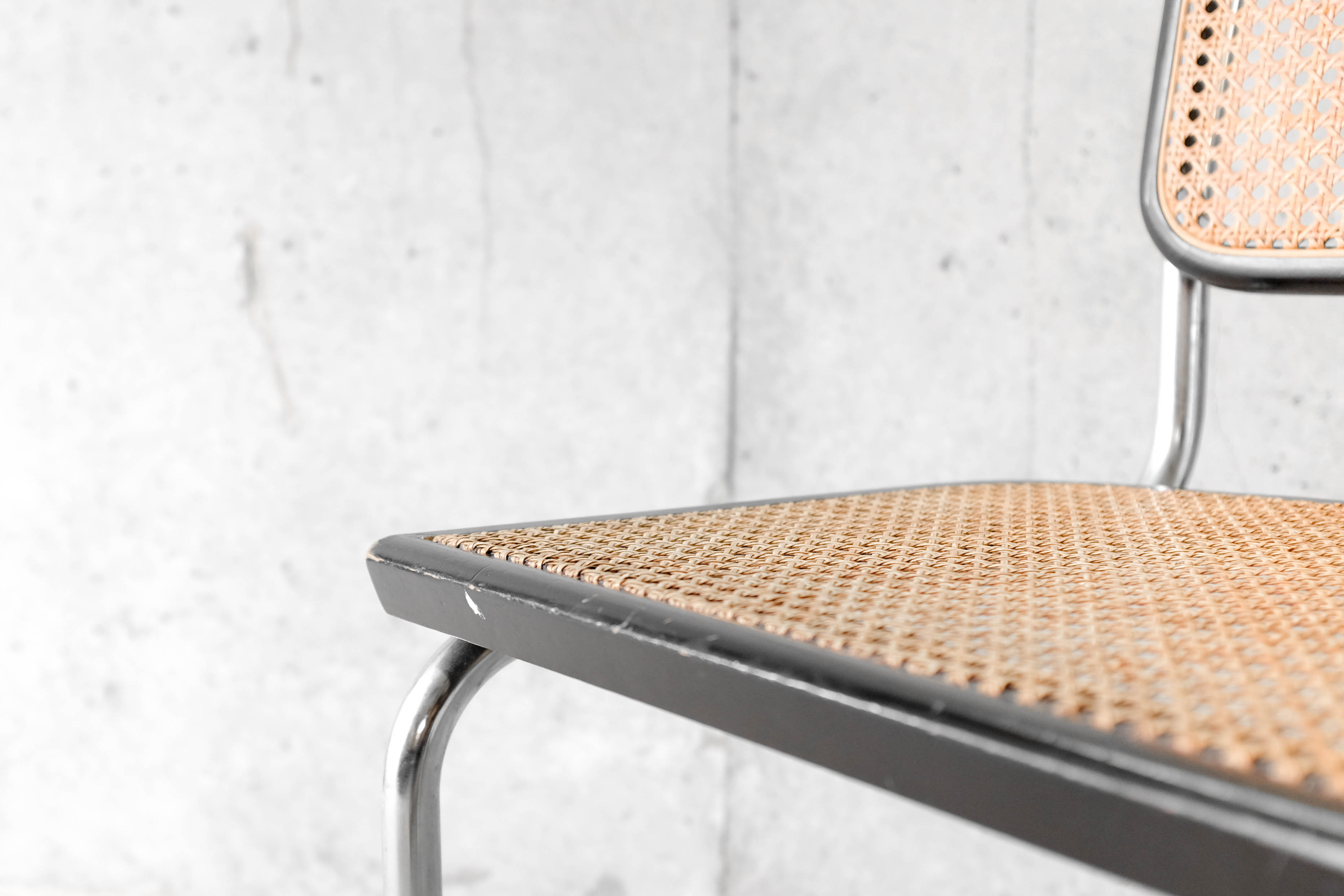 Cesca chair b32 black by Marcel Breuer