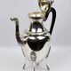 Empire-style tea and coffee service with ram's head spout - silver-plated, 5 pieces