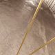 Victory brass floor lamp from the 80's, design studio Artof for Lumen
