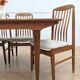Table en teck 60s