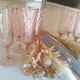 Set de 4 flûtes à champagne Rosaline