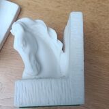 Pair of horse head bookends