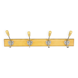 1960s Mid-century Wooden Wall Hanger, Czechoslovakia