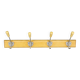 1960s Mid-century Wooden Wall Hanger, Czechoslovakia