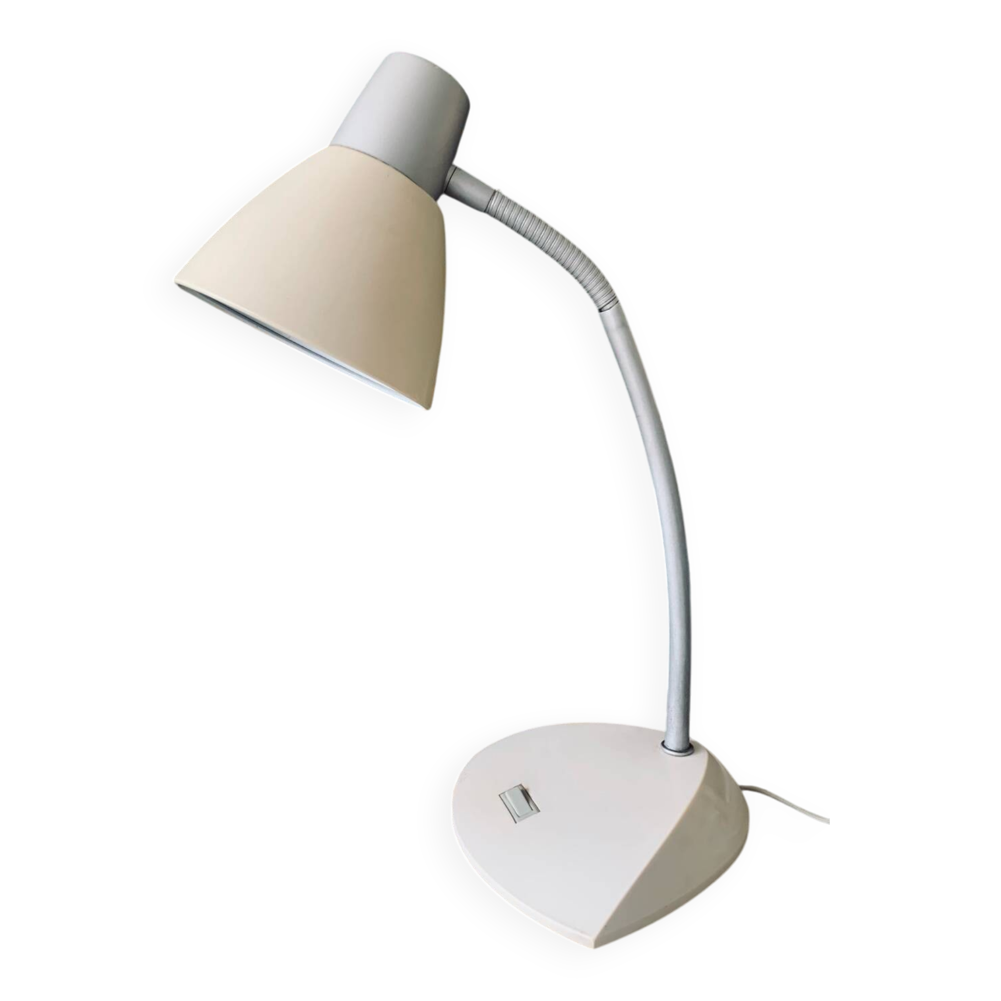 Vintage desk lamp - solid wood, Belgium