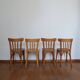 4 vintage bistro chairs