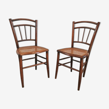 Pair of Luterma bistro chairs