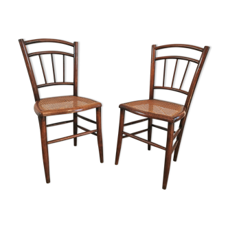 Pair of Luterma bistro chairs