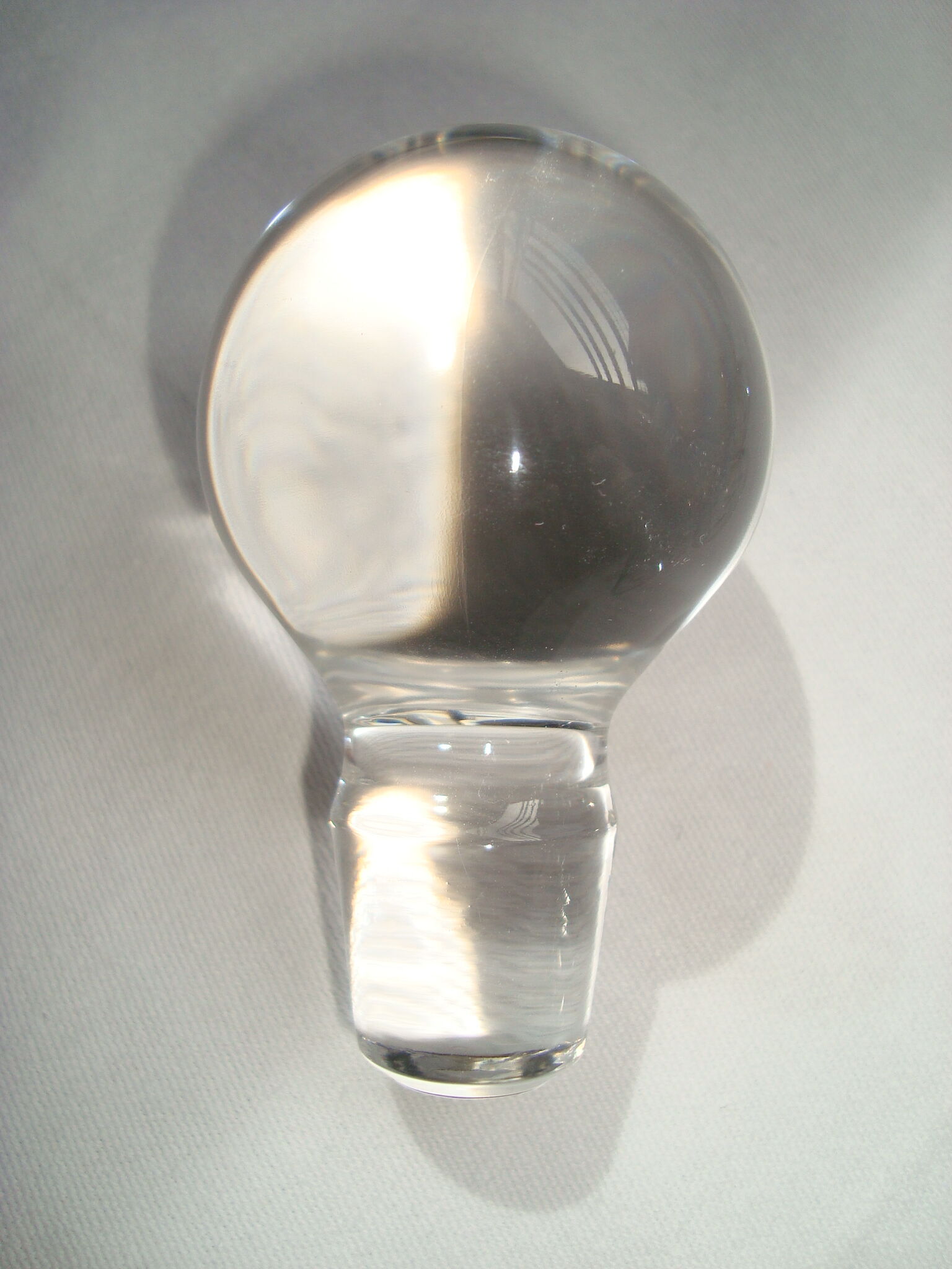 Service Liqueur Lancel Cristal Chiseled Carafe + 6 Glasses