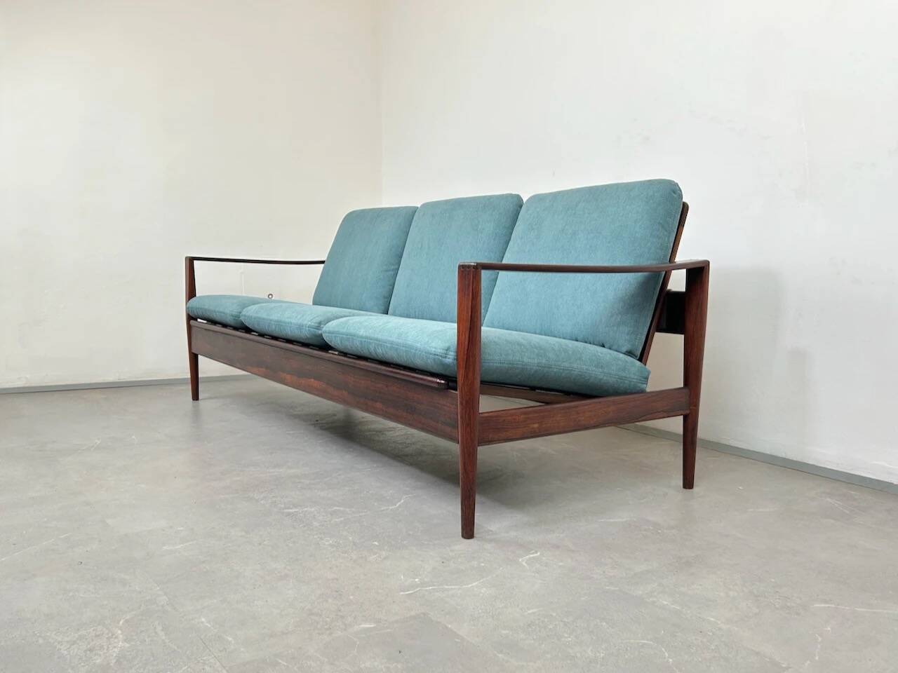 Brazilian Rosewood 3-Seating Sofa by Illum Wikkelsø