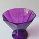 4 Purple Dessert Cups