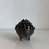 Vintage 1950 hedgehog ashtrays by Walter Bosse for Hertha Baller