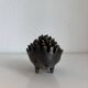 Vintage 1950 hedgehog ashtrays by Walter Bosse for Hertha Baller
