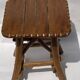Brutalist Wabi Sabi organic tree stool or hocker