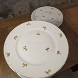 Set of Cérabel porcelain soup and dinner plates from Baudour