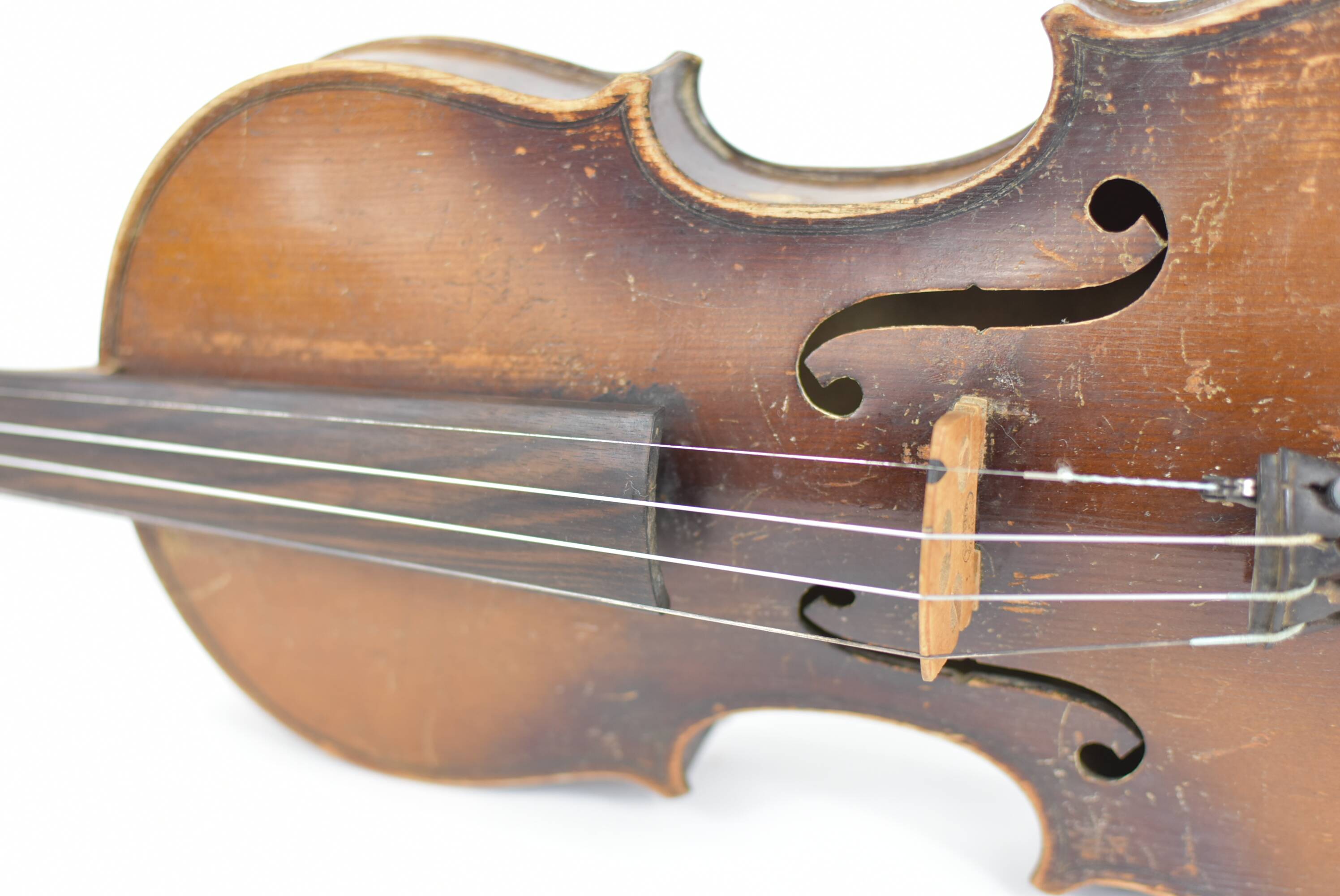 Old study violin