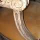 Pair of Louis XVI style medallion armchairs